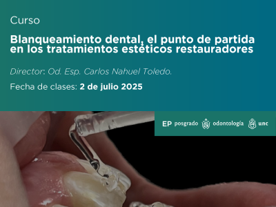 Blanqueamiento dental, el punto de partida en los tratamientos estéticos restauradores.2025.